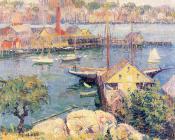 乔治洛夫特斯诺伊斯 - The Yellow Shed from Banner Hill